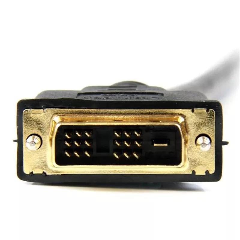 StarTech.com Cable HDMI a DVI-D de 2 m – M/M, 2 m, HDMI, DVI-D, macho, macho, dorado