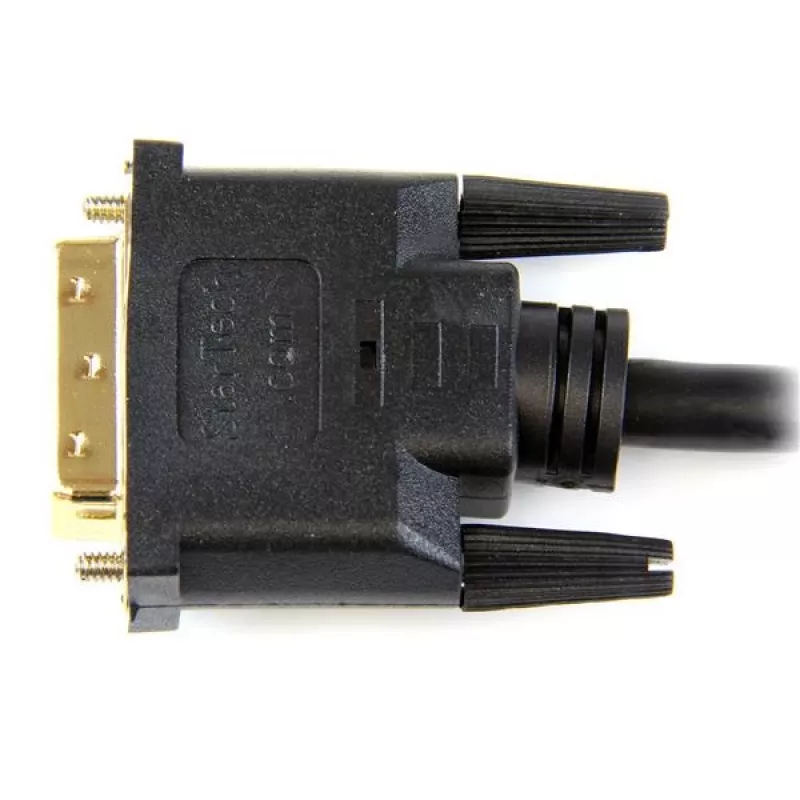StarTech.com Cable HDMI a DVI-D de 2 m – M/M, 2 m, HDMI, DVI-D, macho, macho, dorado