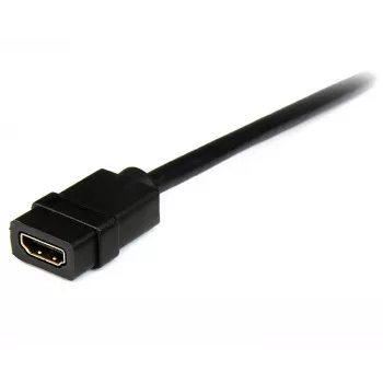 StarTech.com Cable de prolongación HDMI de 2 m (6 ft) – Conector HDMI a conector hembra HDMI – Cable HDMI de prolongación 4K – Cable HDMI 4K 30 Hz UHD con Ethernet M/H – Cable HDMI 1.4 de alta velocidad – Cable de prolongación HDMI