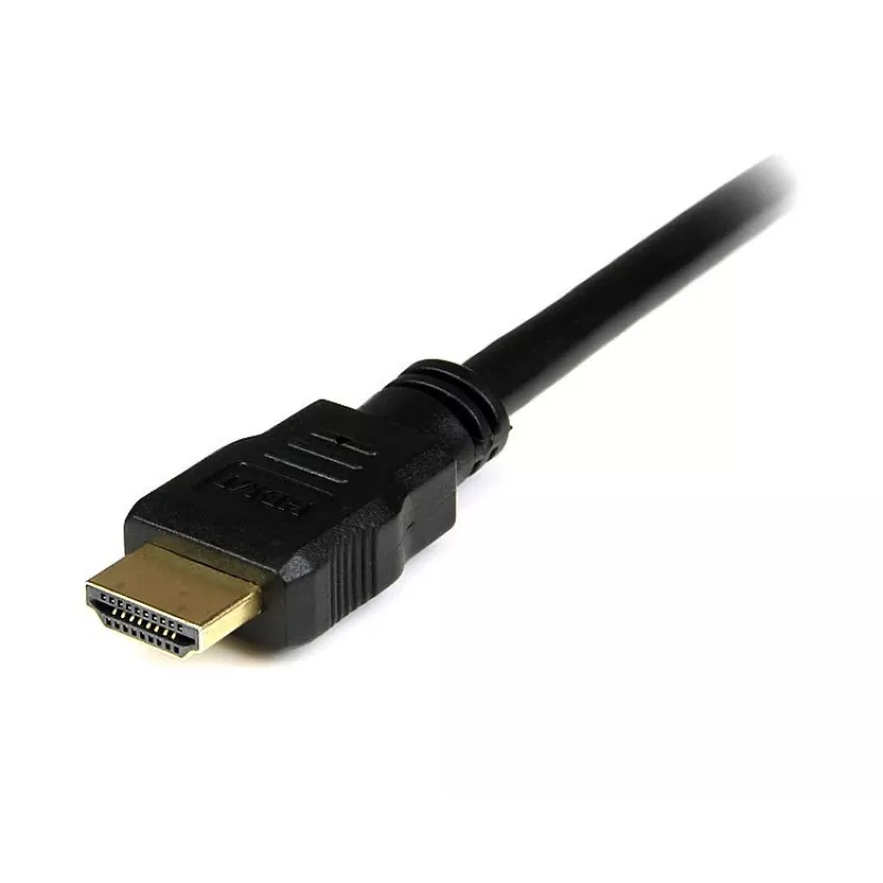 StarTech.com HDEXT2M cable alargador High Speed HDMI de 2 m, HDMI macho-hembra, Ultra HD 4K x 2K, 10,2 Gbit/s, 28 AWG, apantallado, chapado en oro, negro