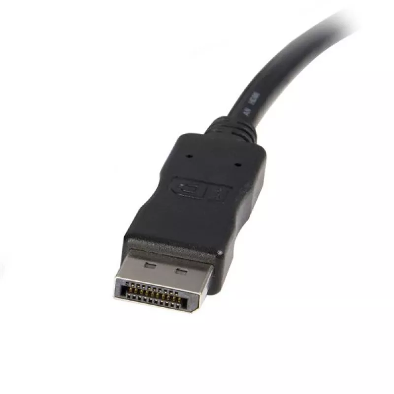 StarTech.com DP2DVIMM10 cable adaptador DisplayPort a DVI-D de 3 m (10 ft), macho/macho, pasivo, 1920x1200 / 1080p, negro