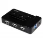 StarTech.com Hub combinado USB 3.0 / USB 2.0 de 6 puertos con puerto de carga de 2A – 2x USB 3.0 y 4x USB 2.0