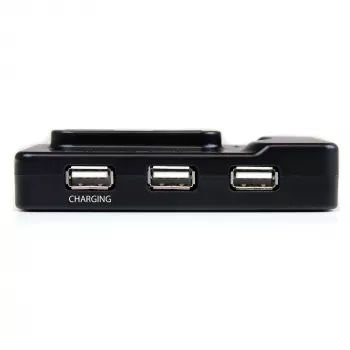 StarTech.com Hub combinado USB 3.0 / USB 2.0 de 6 puertos con puerto de carga de 2A – 2x USB 3.0 y 4x USB 2.0