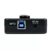 StarTech.com Hub combinado USB 3.0 / USB 2.0 de 6 puertos con puerto de carga de 2A – 2x USB 3.0 y 4x USB 2.0