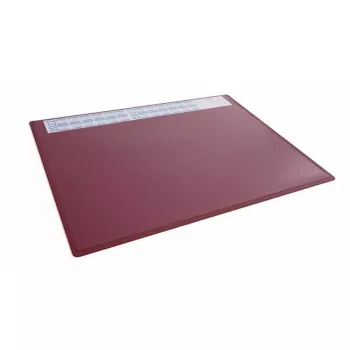Alfombrilla de escritorio Durable 722303 polipropileno rojo 650x500 mm