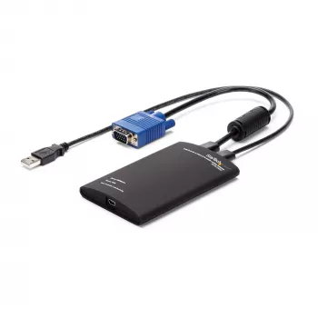 Adaptador StarTech.com KVM consola a USB 2.0 para carro de portátil portátil