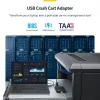 Adaptador StarTech.com KVM consola a USB 2.0 para carro de portátil
