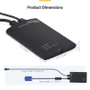 Adaptador StarTech.com KVM consola a USB 2.0 para carro de portátil