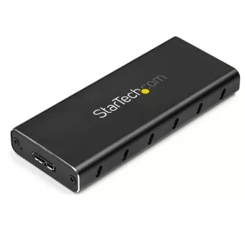Carcasa SSD M.2 StarTech.com para SSD M.2 SATA - USB 3.1 (10 Gbit/s) con cable USB-C
