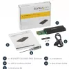 Carcasa SSD M.2 StarTech.com para SSD M.2 SATA - USB 3.1 (10 Gbit/s) con cable USB-C