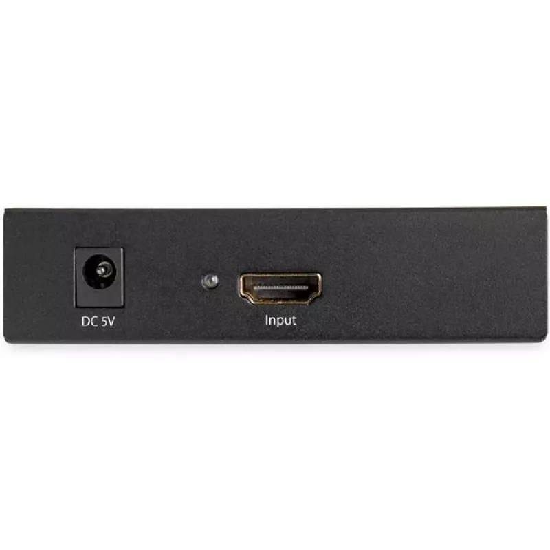 StarTech.com HD2VID2 conversor de HDMI a RCA (vídeo compuesto) con audio, NTSC/PAL, 1080p, negro