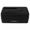 Docking station StarTech.com de un compartimento USB 3.1 a SATA, dock de disco duro USB 3.1 (10 Gbps), docking station externa para HDD/SSD SATA III de 2,5/3,5