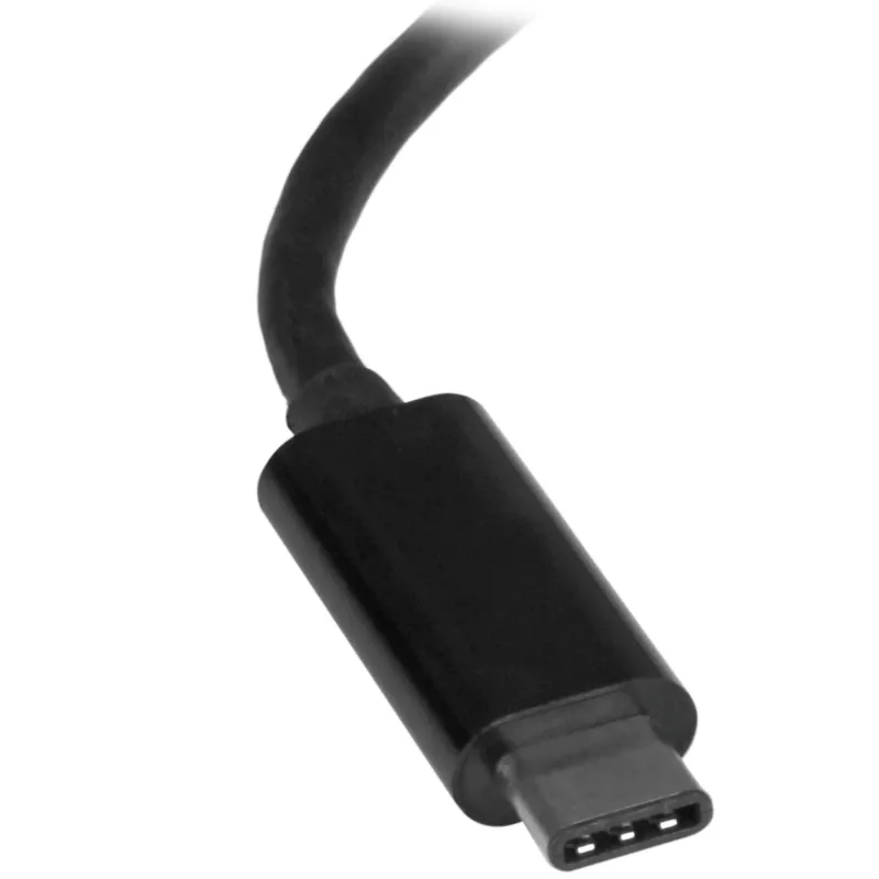 Adaptador StarTech.com USB-C a Gigabit Ethernet - Negro