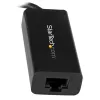 Adaptador StarTech.com USB-C a Gigabit Ethernet - Negro