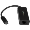Adaptador StarTech.com USB-C a Gigabit Ethernet - Negro