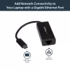 Adaptador StarTech.com USB-C a Gigabit Ethernet - Negro