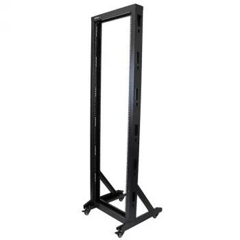 Rack de servidor StarTech.com de 2 postes 42U estructura abierta móvil, rack de red de 19