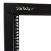 Rack de servidor StarTech.com de 2 postes 42U estructura abierta móvil, rack de red de 19