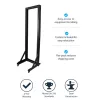 Rack de servidor StarTech.com de 2 postes 42U estructura abierta móvil, rack de red de 19