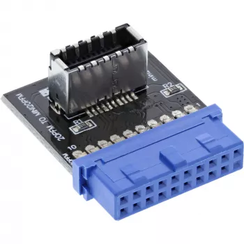 Adaptador interno InLine USB 3.0 a USB 3.1 panel frontal Key-A