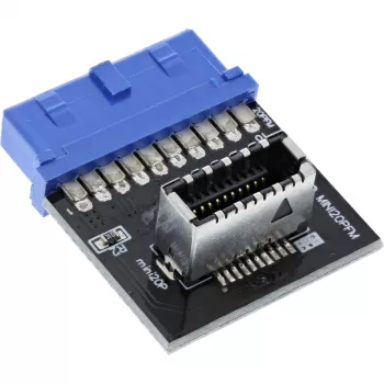 Adaptador interno InLine USB 3.0 a USB 3.1 panel frontal Key-A