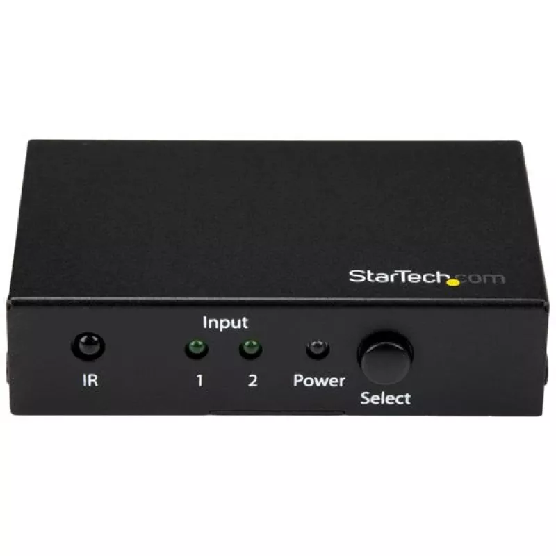 Switch HDMI StarTech.com de 2 puertos - 4K 60Hz