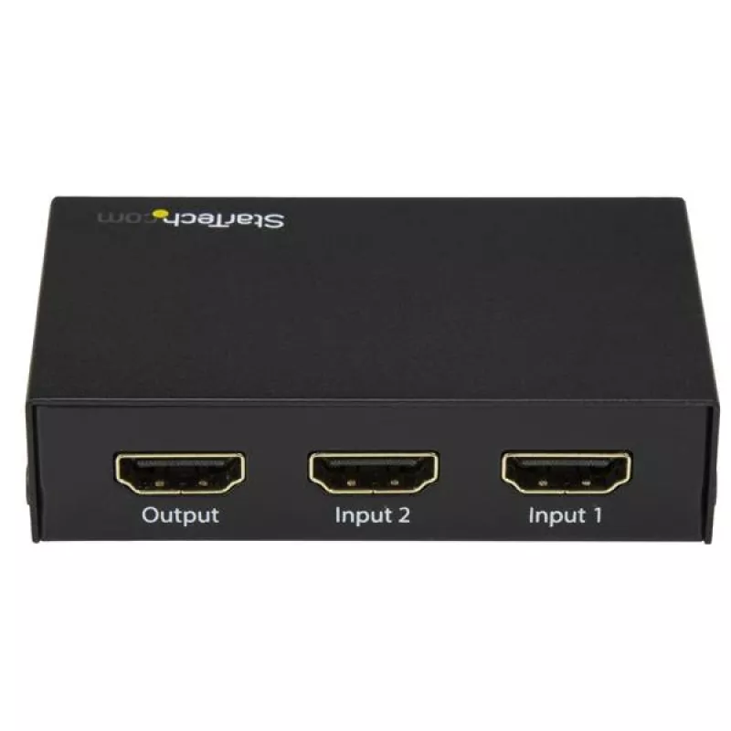 Switch HDMI StarTech.com de 2 puertos - 4K 60Hz