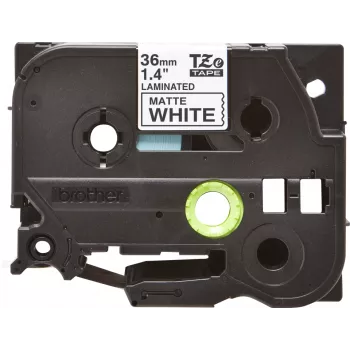 Cinta de etiquetar Brother TZE-M261 negro sobre blanco