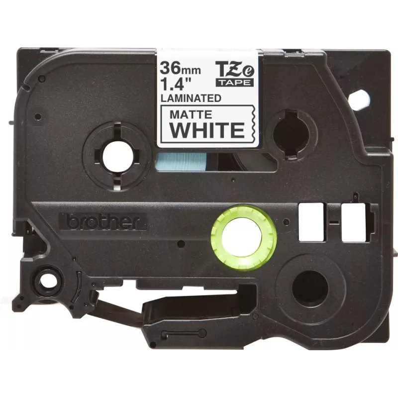 Cinta de etiquetar Brother TZE-M261 negro sobre blanco