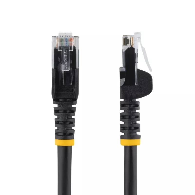 StarTech.com Cable de red Ethernet Cat5e con conectores RJ45 sin lengüeta – 10 m, negro