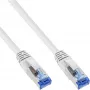 InLine Cable de red S/FTP PiMF Cat.6A libre de halógenos 500 MHz blanco 2 m