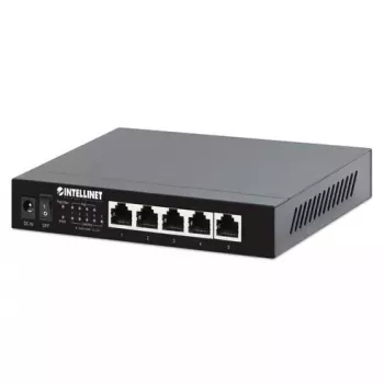 Switch no gestionado Intellinet 5 puertos 2.5G Ethernet PoE+ 55W