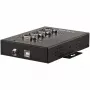 StarTech.com Hub serie de 4 puertos USB a adaptador RS232/RS485/RS422 - Hub convertidor serie USB 2.0 a DB9 industrial - Certificado IP30 - Hub serie de metal montable en carril DIN - Protección ESD de 15kV
