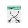 InLine Cable HDMI High Speed con Ethernet, M/M, negro, contactos dorados, 1m
