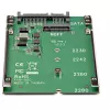 StarTech.com Adaptador de SSD M.2 SATA a SATA de 2,5 pulgadas - Convertidor M.2 NGFF a SATA - 7mm - Soporte open-frame - Adaptador de disco M2
