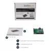 StarTech.com Adaptador de SSD M.2 SATA a SATA de 2,5 pulgadas - Convertidor M.2 NGFF a SATA - 7mm - Soporte open-frame - Adaptador de disco M2