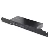StarTech.com Hub USB 3.0 industrial de 16 puertos 5Gbps, metal, montaje DIN/superficie/rack, protección ESD, alimentación por bloque de terminales, hasta 120 W de carga USB compartida, hub/switch dual-host