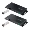 StarTech.com ST121HD20FXA2 kit extensor HDMI por fibra óptica 4K 60Hz, hasta 1 km (monomodo) / 300 m (multimodo), LC, HDR, HDCP, audio/RS232/IR, transmisor y receptor