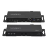 StarTech.com ST121HD20FXA2 kit extensor HDMI por fibra óptica 4K 60Hz, hasta 1 km (monomodo) / 300 m (multimodo), LC, HDR, HDCP, audio/RS232/IR, transmisor y receptor