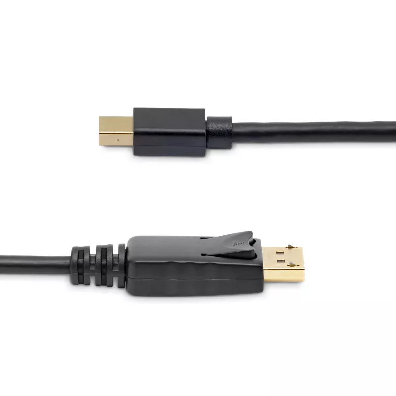 StarTech.com Cable Mini DisplayPort a DisplayPort 1.2 de 3m - Cable adaptador Mini DisplayPort a DisplayPort 4K x 2K UHD - Cable Mini DP a DP para monitor - Cable convertidor mDP a DP