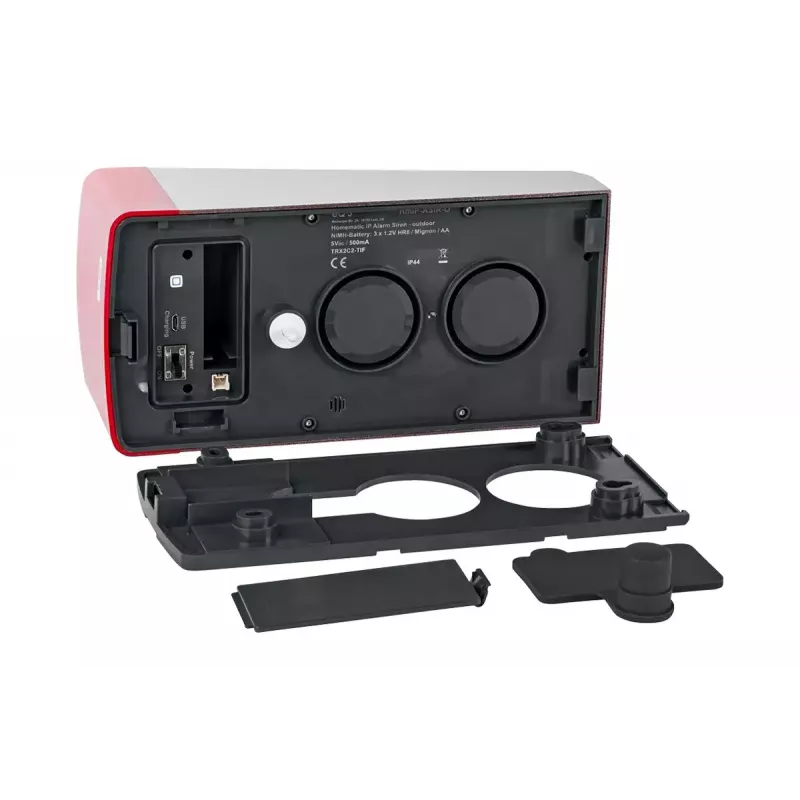 Homematic IP HmIP-ASIR-O Sirena de alarma para exteriores con señal luminosa