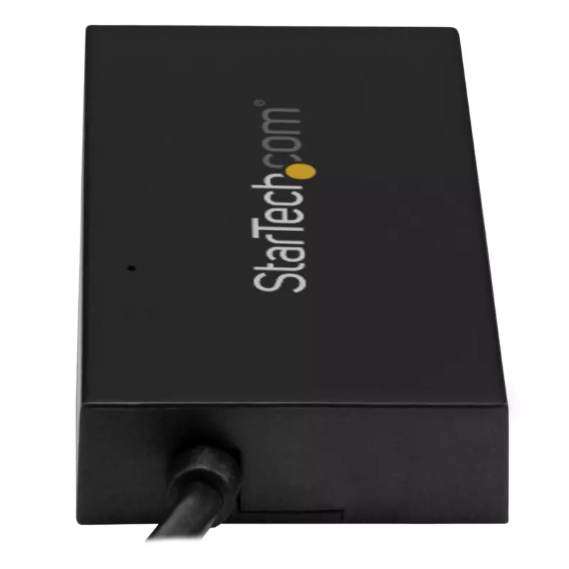 StarTech.com Hub USB 3.0 de 4 puertos - Hub USB Type-A con 1x USB-C y 3x USB-A (SuperSpeed 5 Gbit/s) - Alimentación por bus USB - Hub adaptador USB 3.1 Gen 1 - Hub USB portátil/para portátil