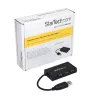 StarTech.com Hub USB 3.0 de 4 puertos - Hub USB Type-A con 1x USB-C y 3x USB-A (SuperSpeed 5 Gbit/s) - Alimentación por bus USB - Hub adaptador USB 3.1 Gen 1 - Hub USB portátil/para portátil