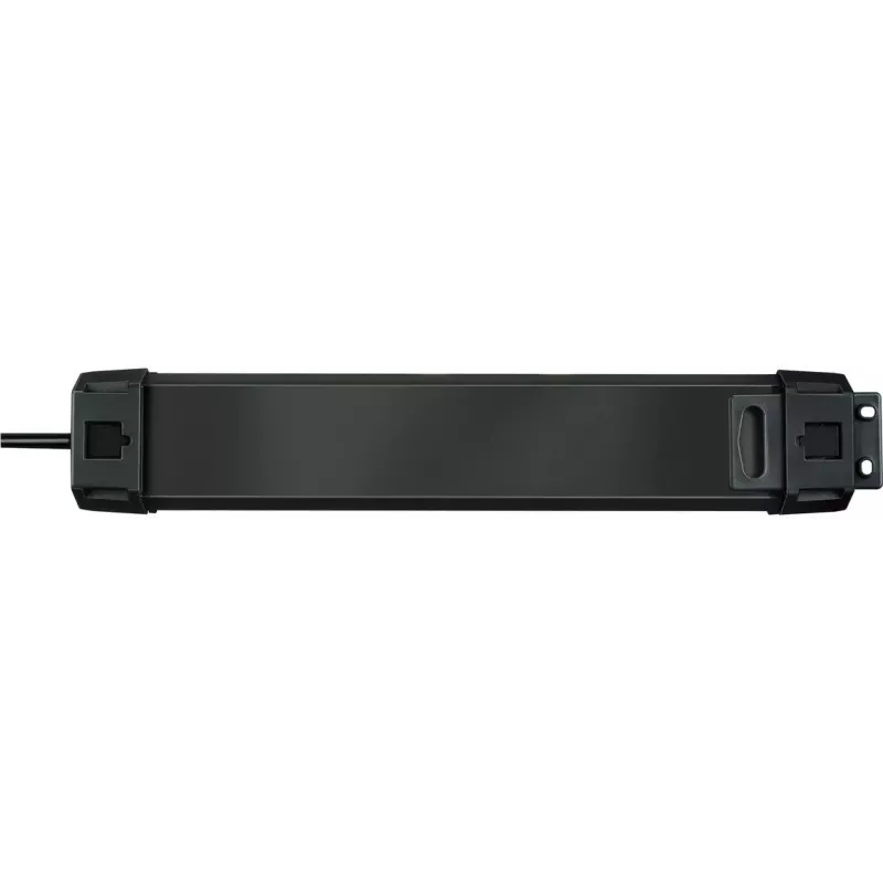 Alargador de corriente Brennenstuhl 1951140300 1,8 m 4 tomas de corriente para interior negro