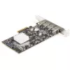 StarTech.com Tarjeta USB PCIe de 4 puertos - Tarjeta de expansión PCI Express USB 3.1/3.2 Gen 2 Type-A de 10 Gbit/s con 2 controladores - 4x USB-A - Tarjeta adaptadora adicional USB PCIe - Windows/Mac/Linux