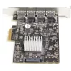 StarTech.com Tarjeta USB PCIe de 4 puertos - Tarjeta de expansión PCI Express USB 3.1/3.2 Gen 2 Type-A de 10 Gbit/s con 2 controladores - 4x USB-A - Tarjeta adaptadora adicional USB PCIe - Windows/Mac/Linux