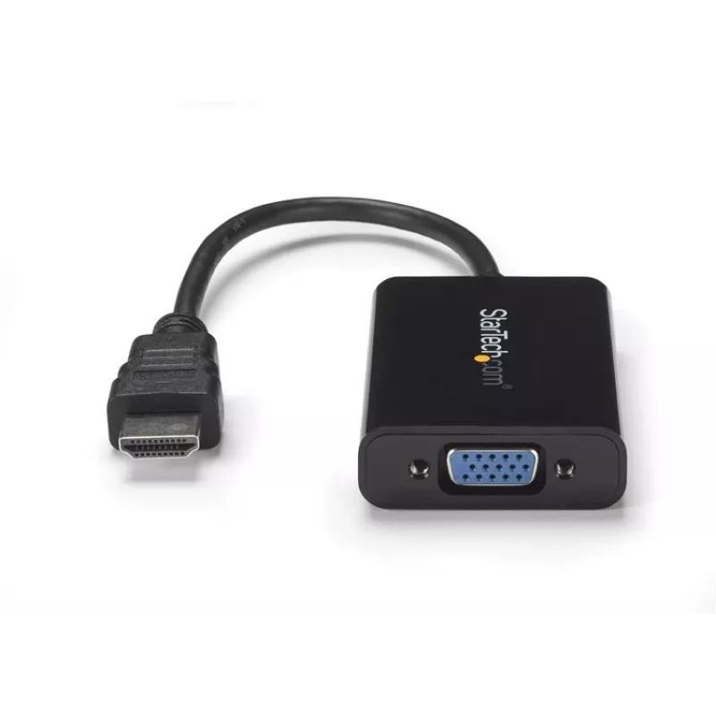 Adaptador convertidor de vídeo HDMI a VGA StarTech.com con audio para PC de sobremesa / portátil / ultrabook - 1920x1080