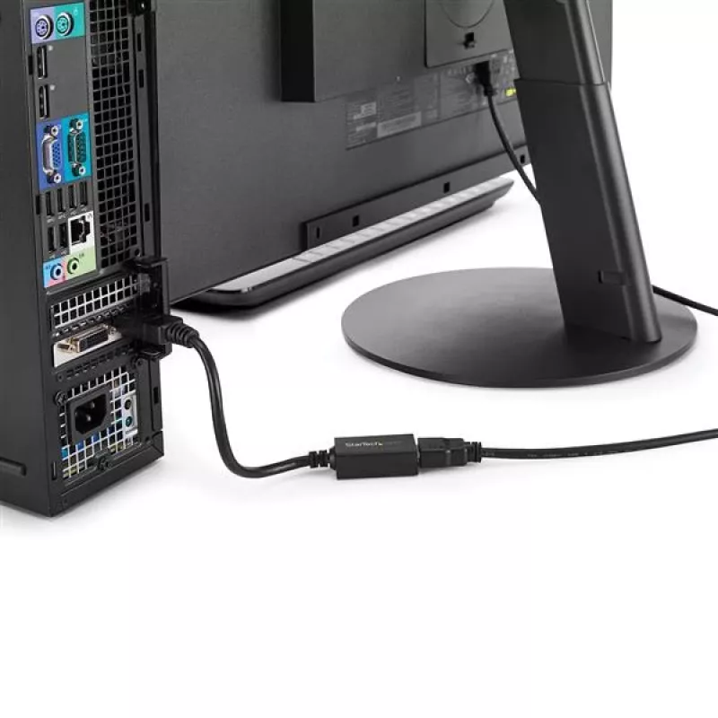 StarTech.com DP2HDMI2 adaptador de vídeo / convertidor de DisplayPort a HDMI, macho/hembra, hasta 1920x1200, 25 cm