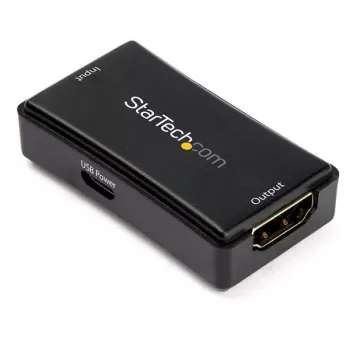 StarTech.com HDBOOST4K2 amplificador de señal HDMI / repetidor en línea, 4K 60 Hz, hasta 14 m, alimentado por USB, audio 7.1, YUV 4:4:4