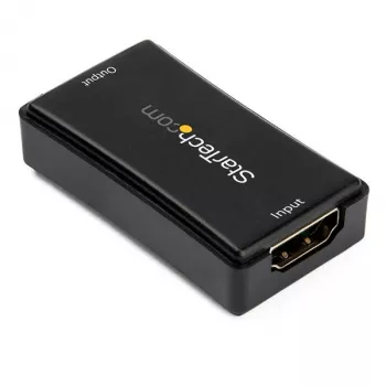 StarTech.com HDBOOST4K2 amplificador de señal HDMI / repetidor en línea, 4K 60 Hz, hasta 14 m, alimentado por USB, audio 7.1, YUV 4:4:4
